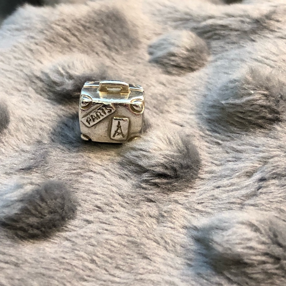 Pandora Sterling Silver Suitcase Charm